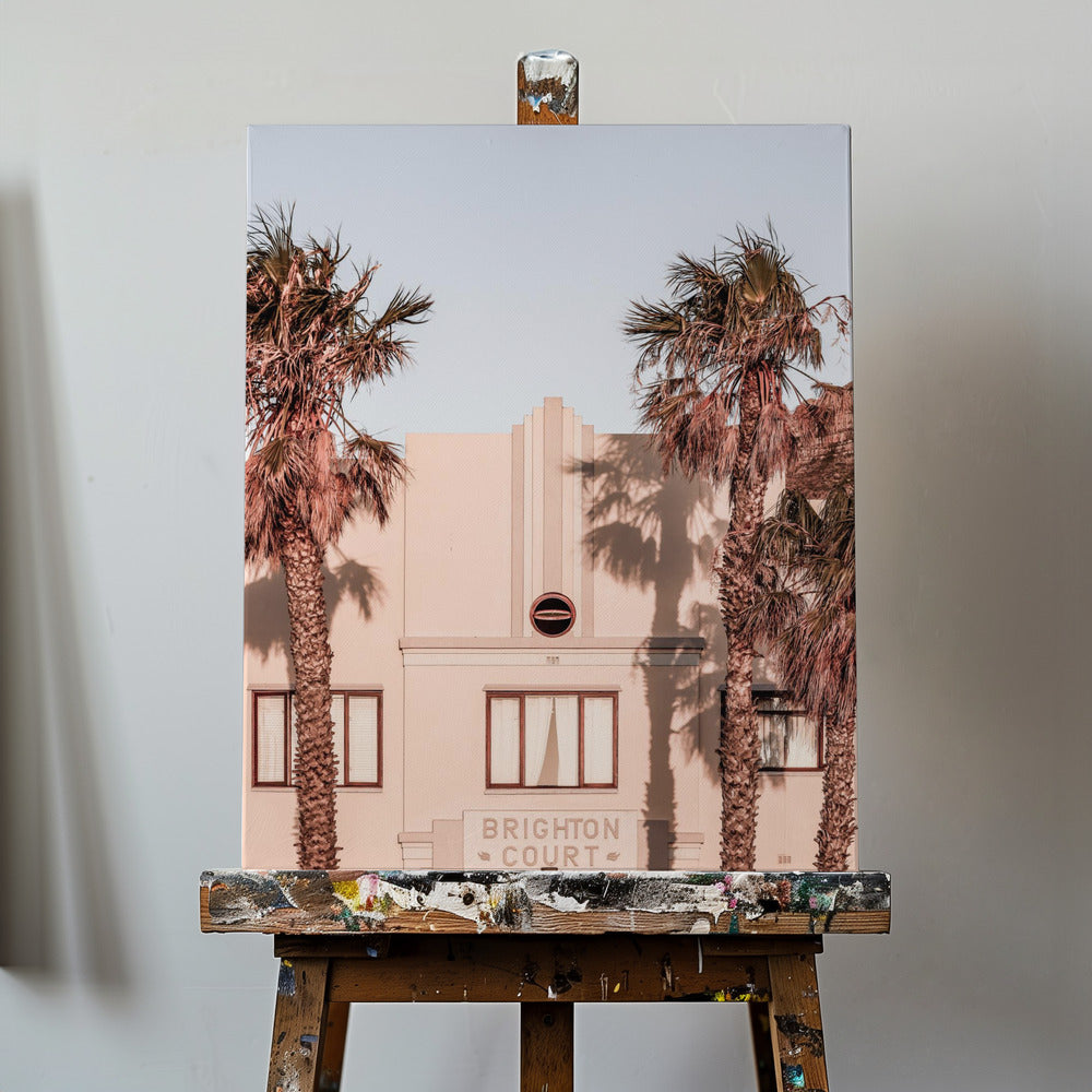 Palm Shadows | Canvas
