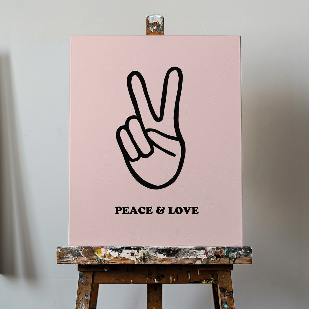 Peace & Love | Canvas