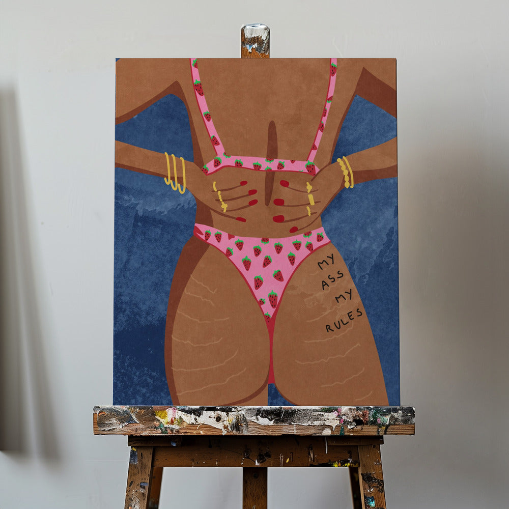 My ass my rules | Canvas