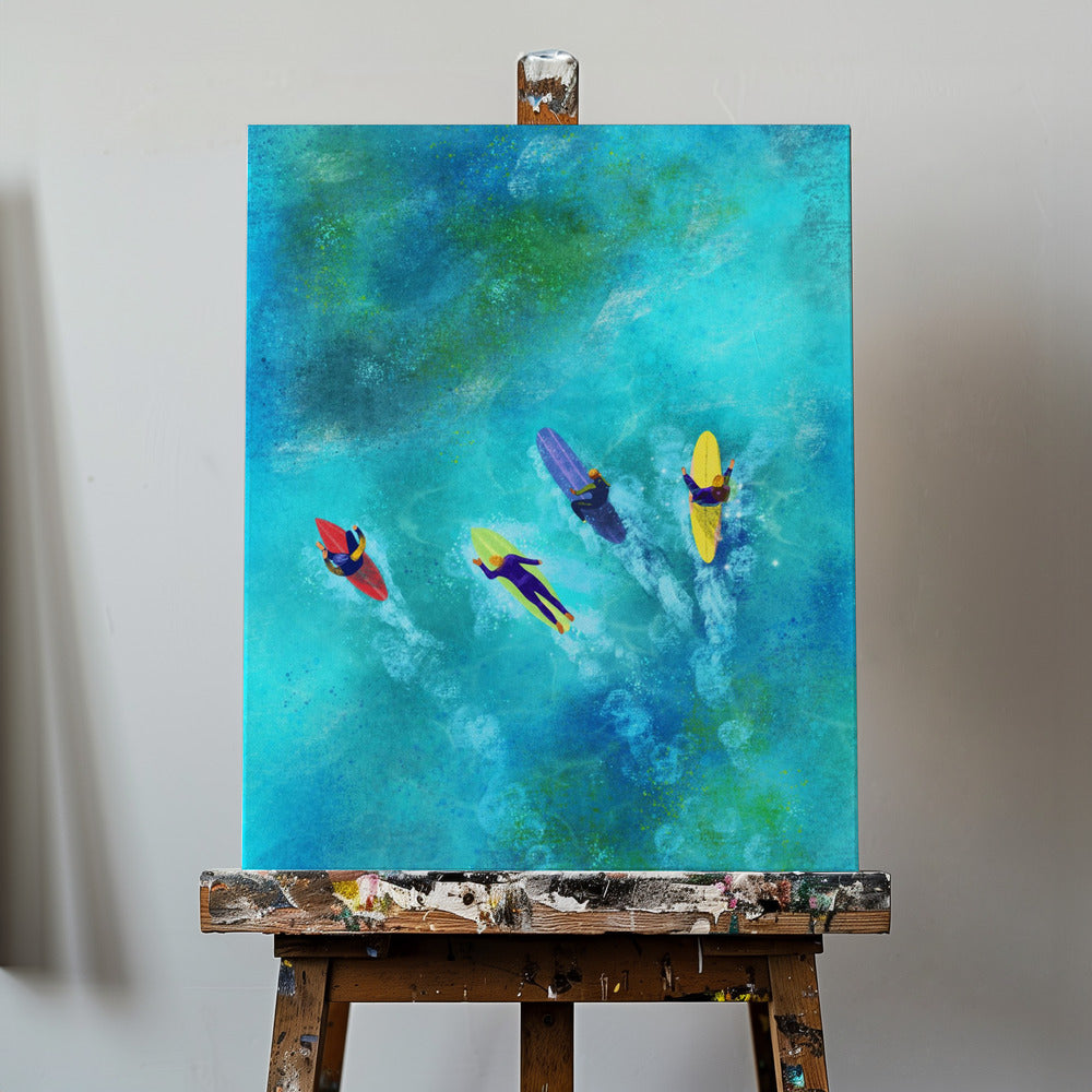 Surfeurs Dudes | Tableaux sur Toile