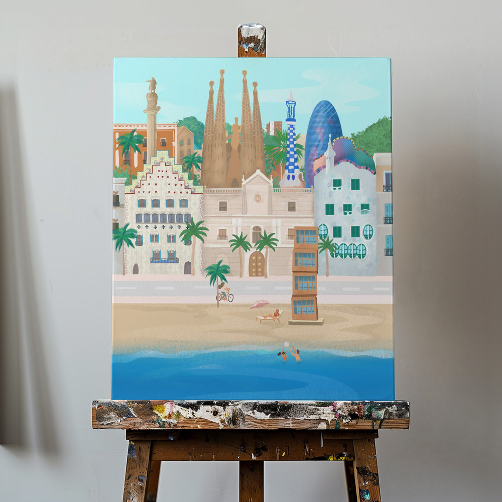 Barcelona | Canvastaulut