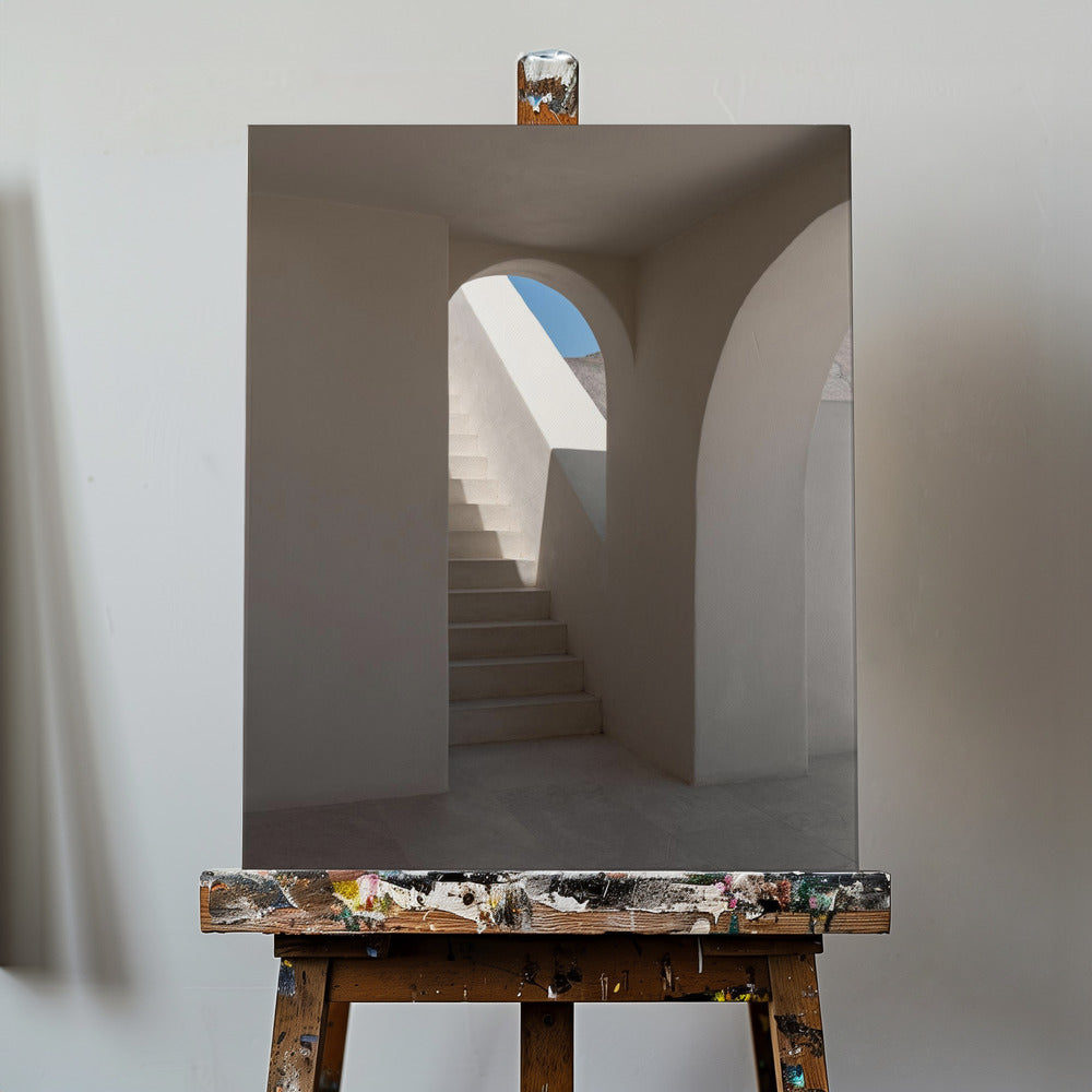 Stairway to Ocean Views | Canvas