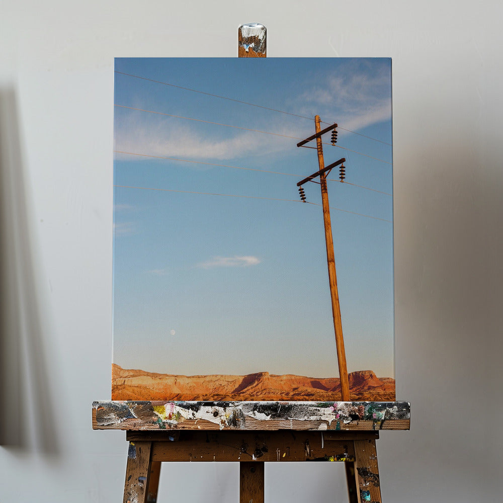 Tramonto al Ghost Ranch II | Stampe su Tela