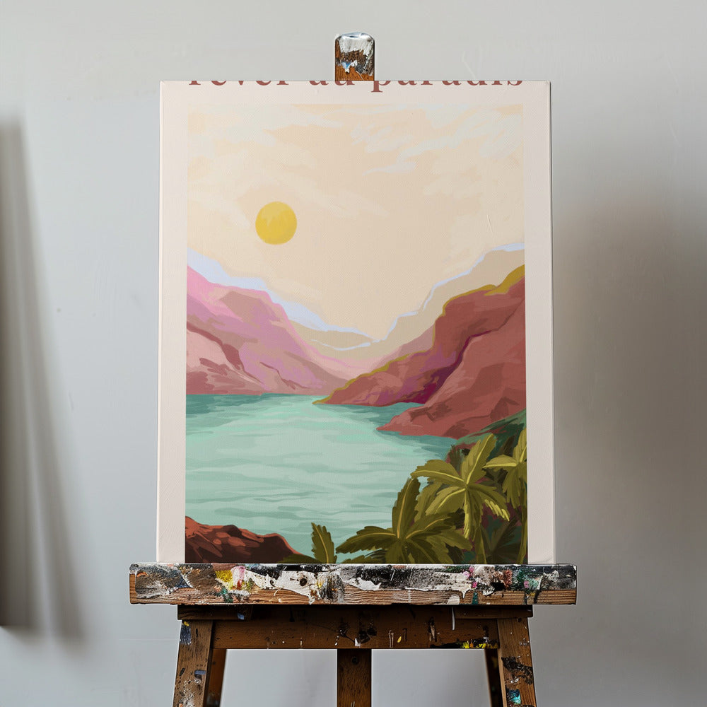 Sognando il Paradiso - Sole | Stampe su Tela