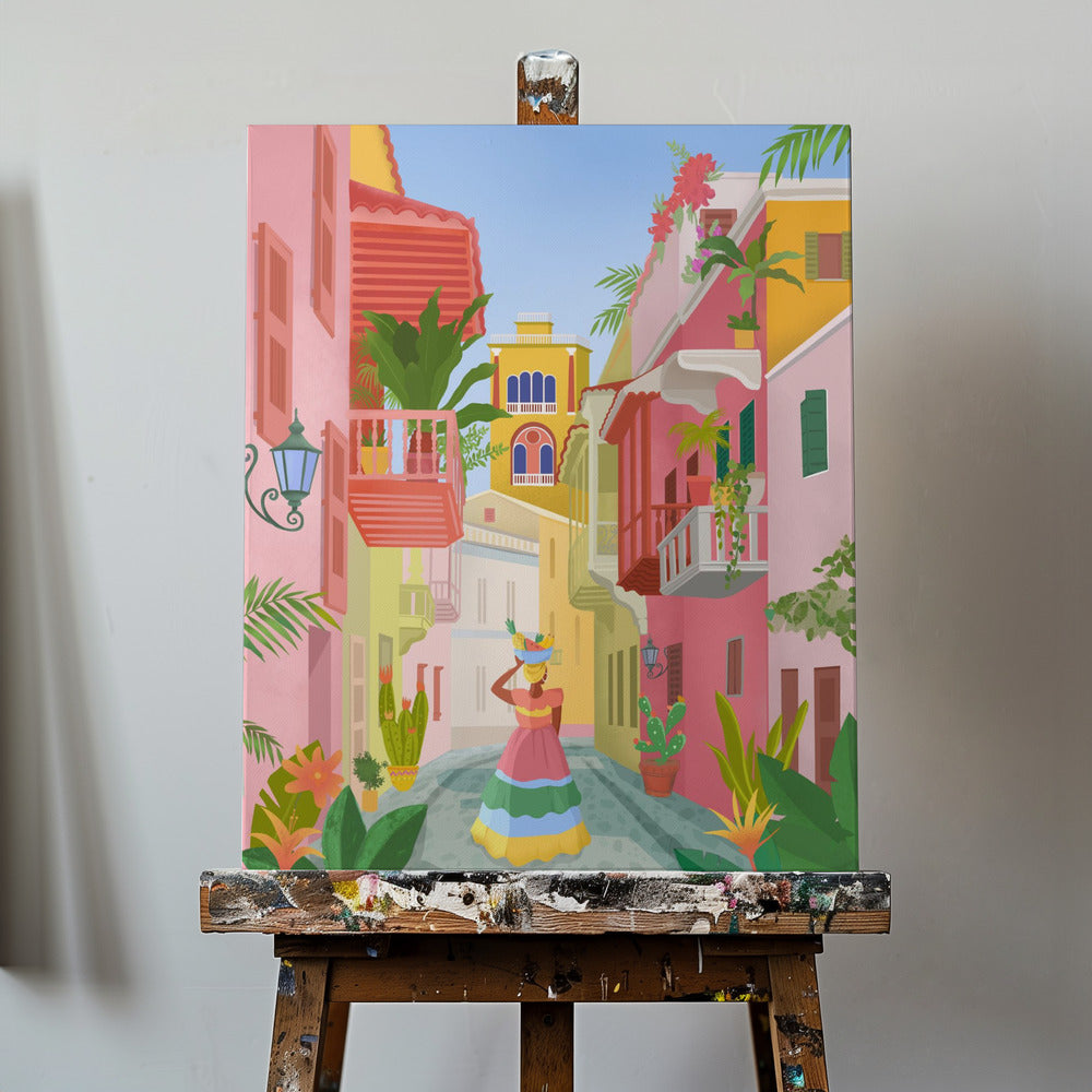 Cartagena, Kolumbia | Canvastaulut