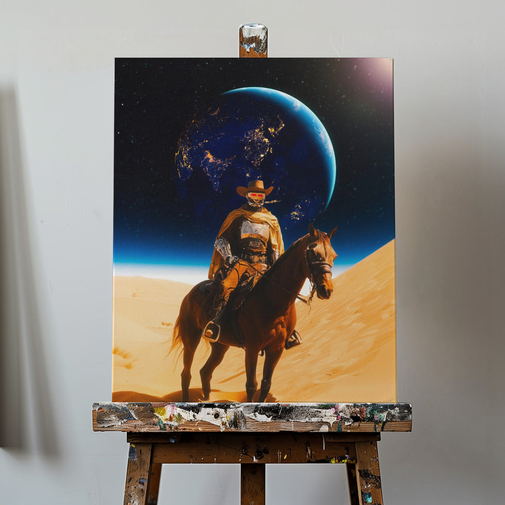 Rymdcyborg | Canvas
