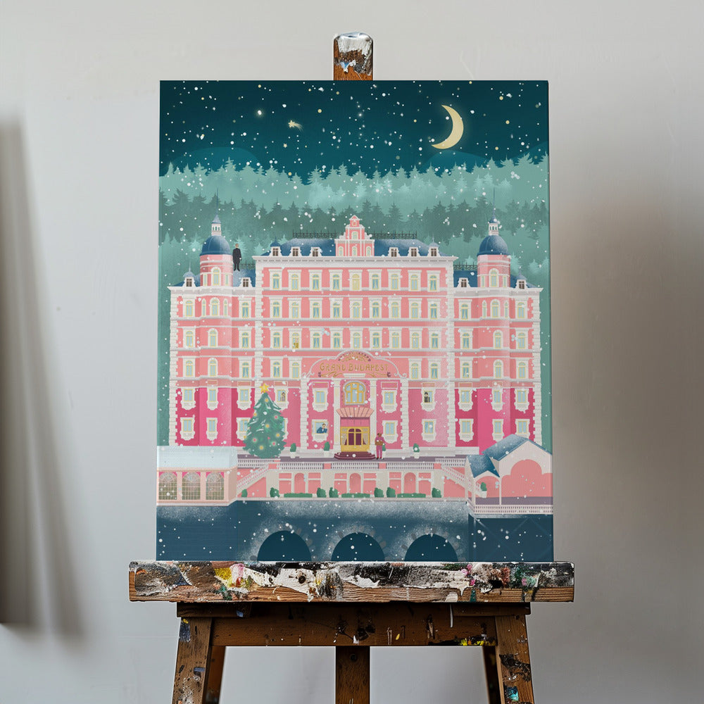 Grand Budapest -hotellin lomat | Canvastaulut