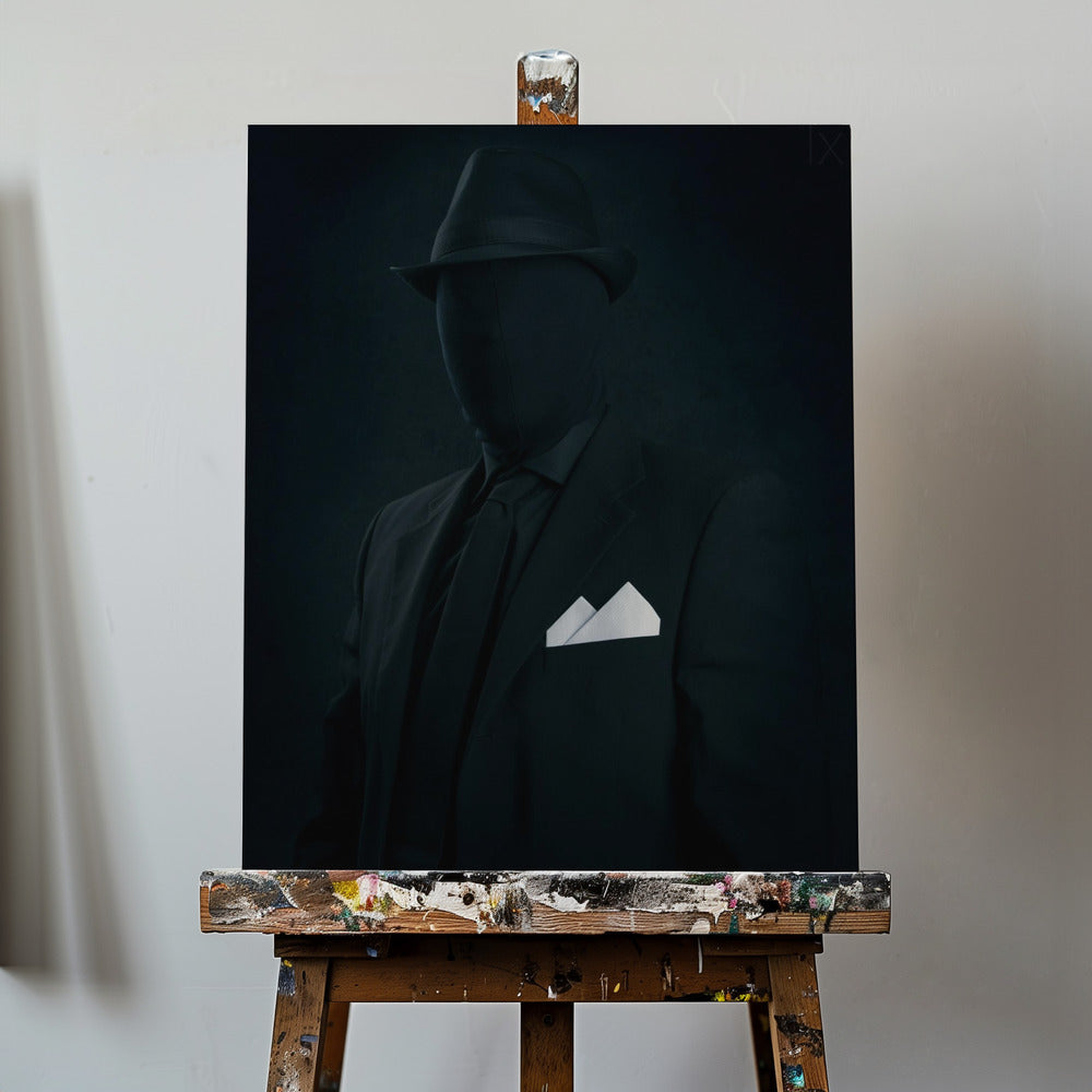 Hr. Black | Lærredsbilleder
