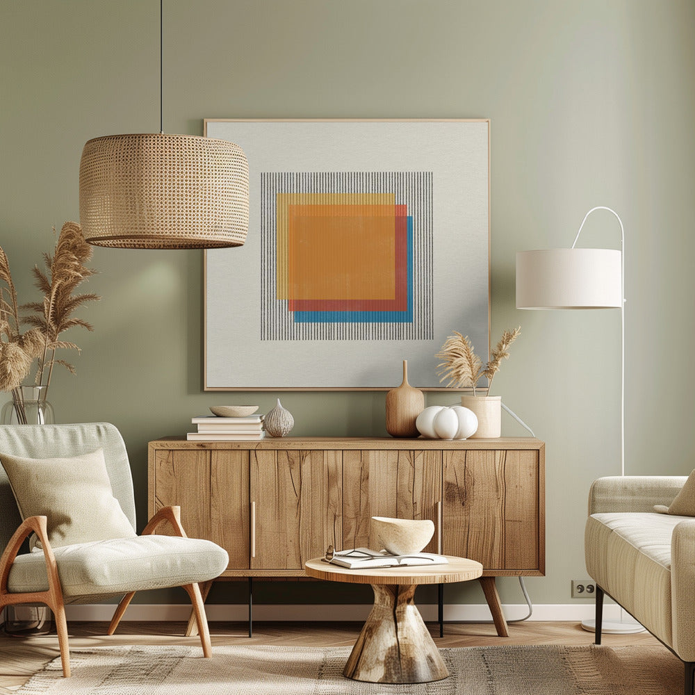 Midcentury Modern Object nr. 1. | Canvasprints