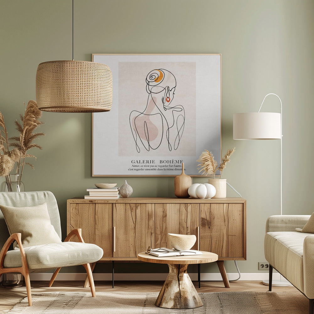 Line Girls | Canvas