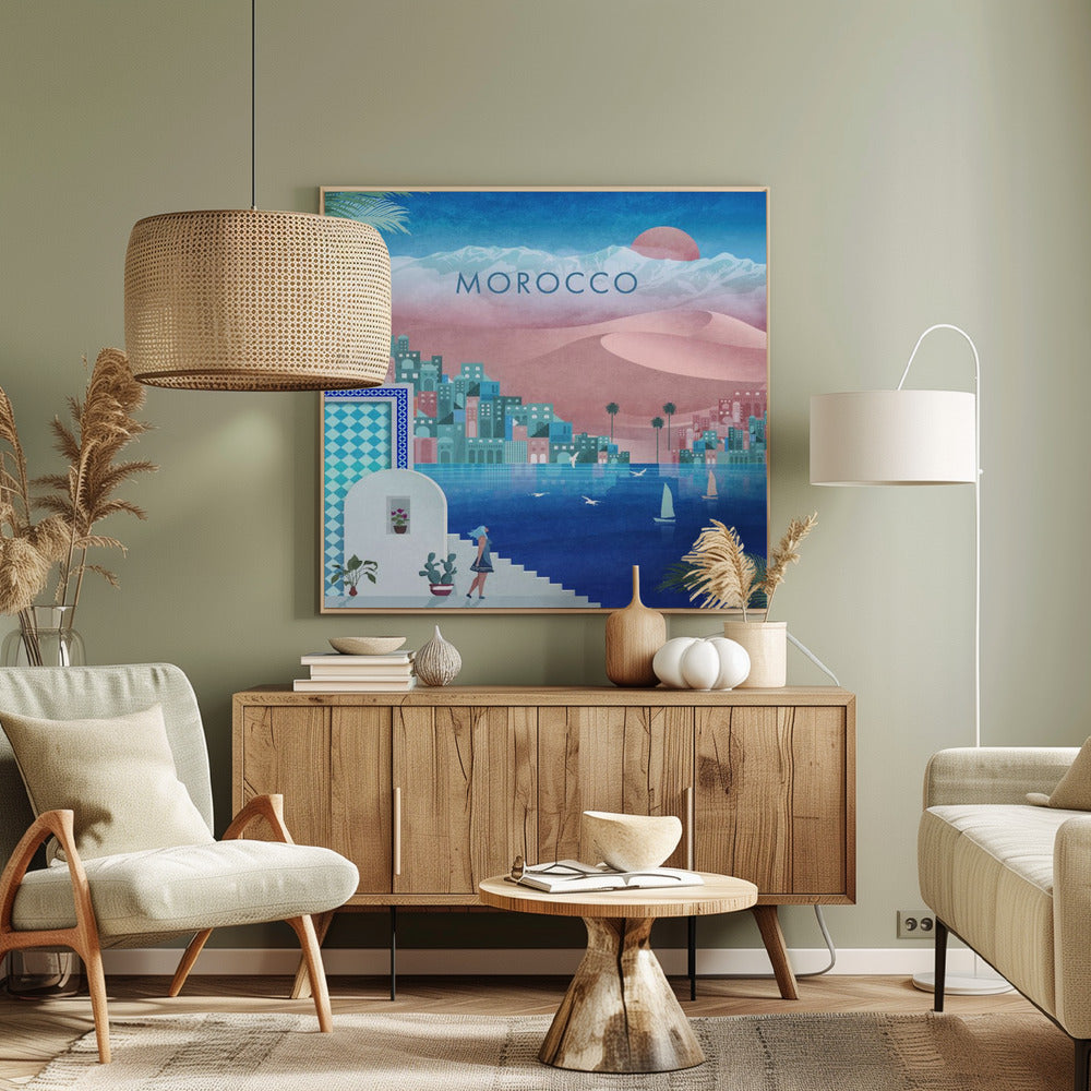 Marokko-Platz.png | Leinwand-Bilder