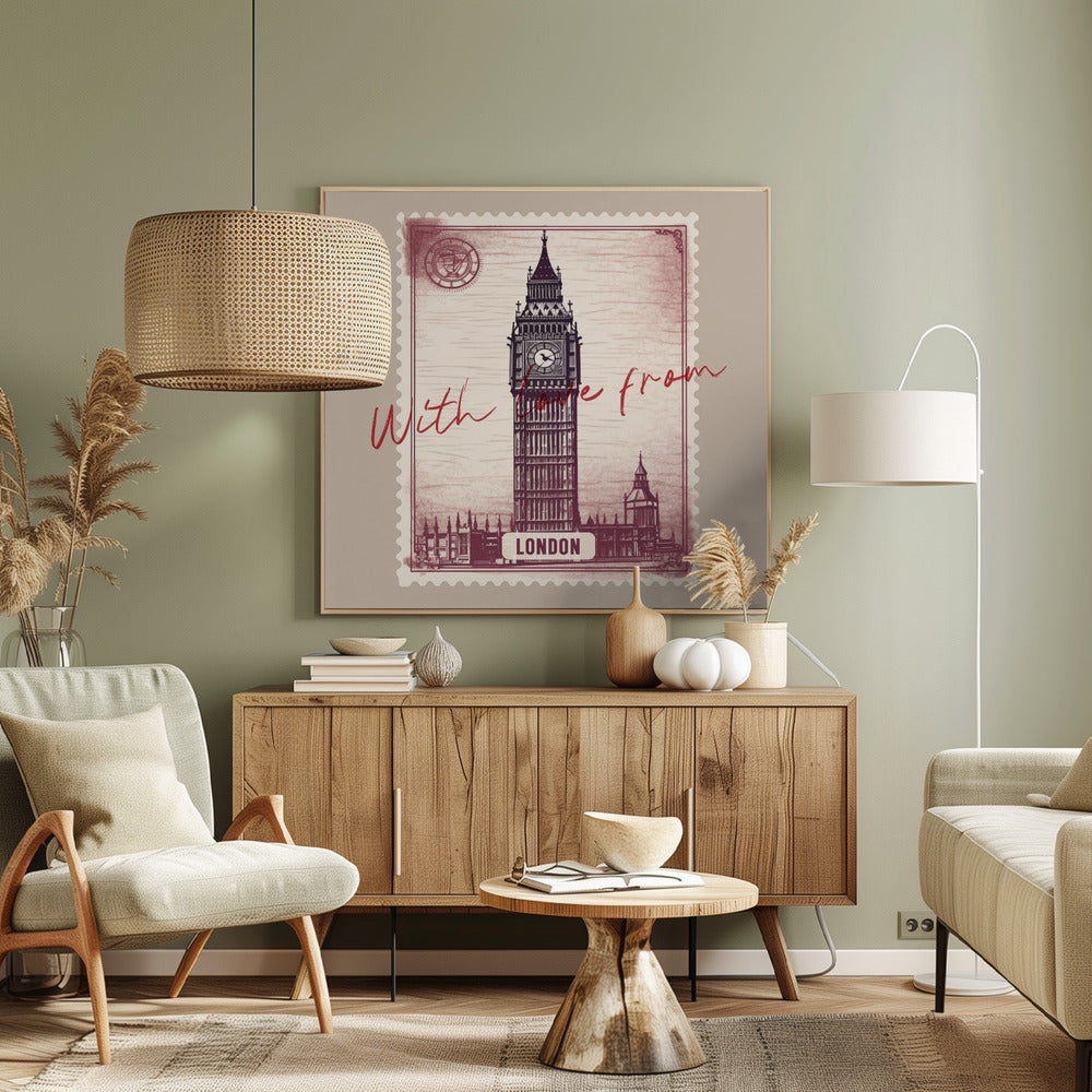 With Love From London | Canvas