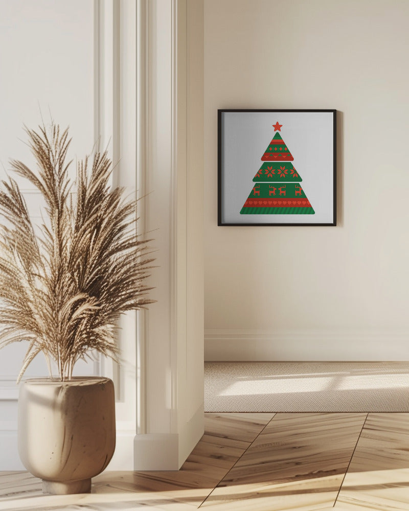 Festive Tree Layers | Poster