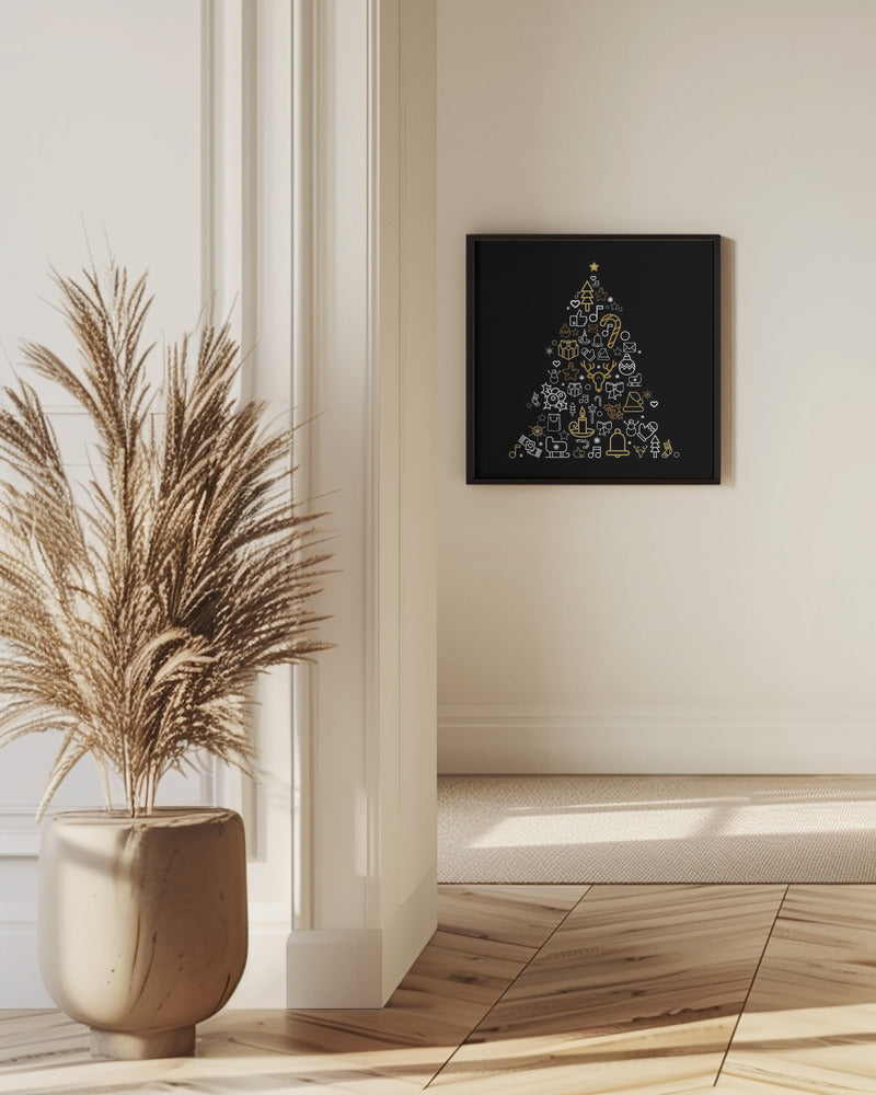 Merry Christmas Festive Icons | Poster