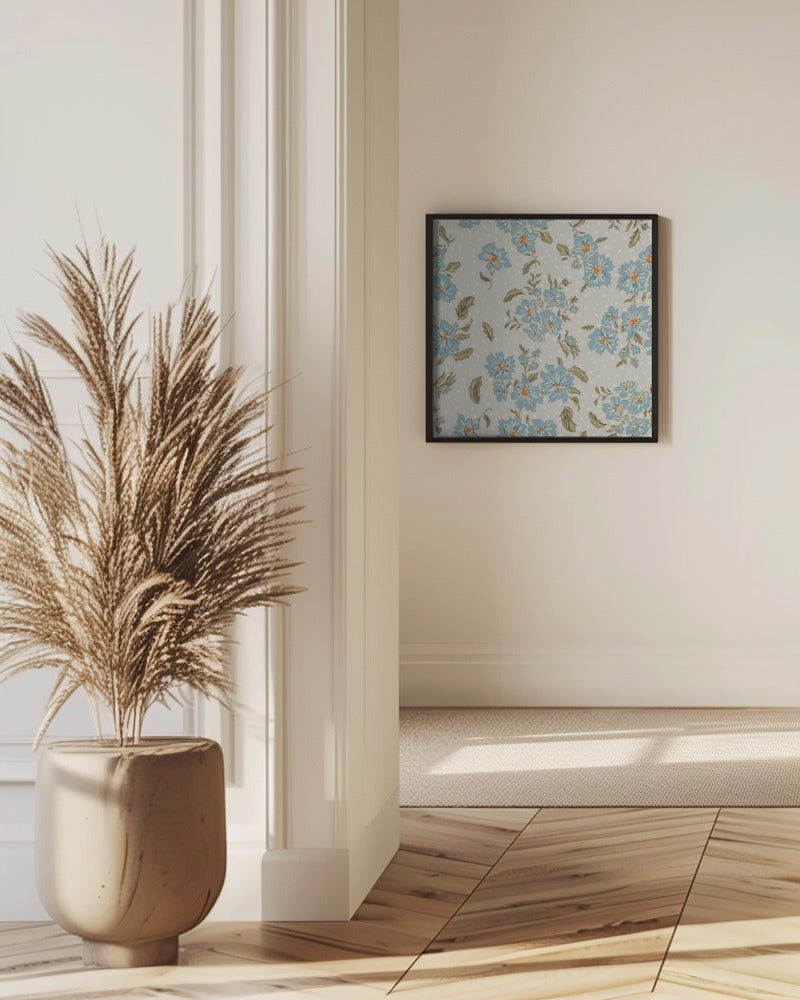 Floral Heritage bouquet Antique pattern | Poster