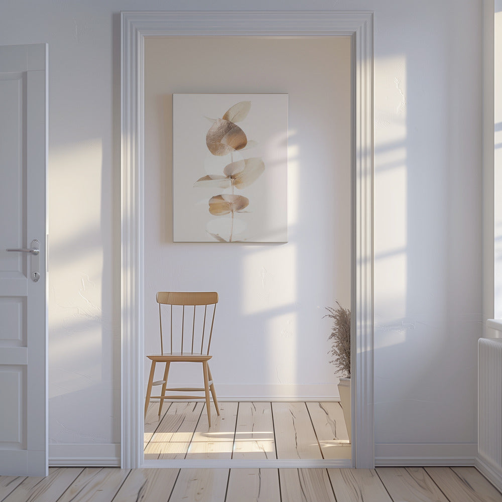 Eukalyptus Kreativ Guld 04 | Canvas