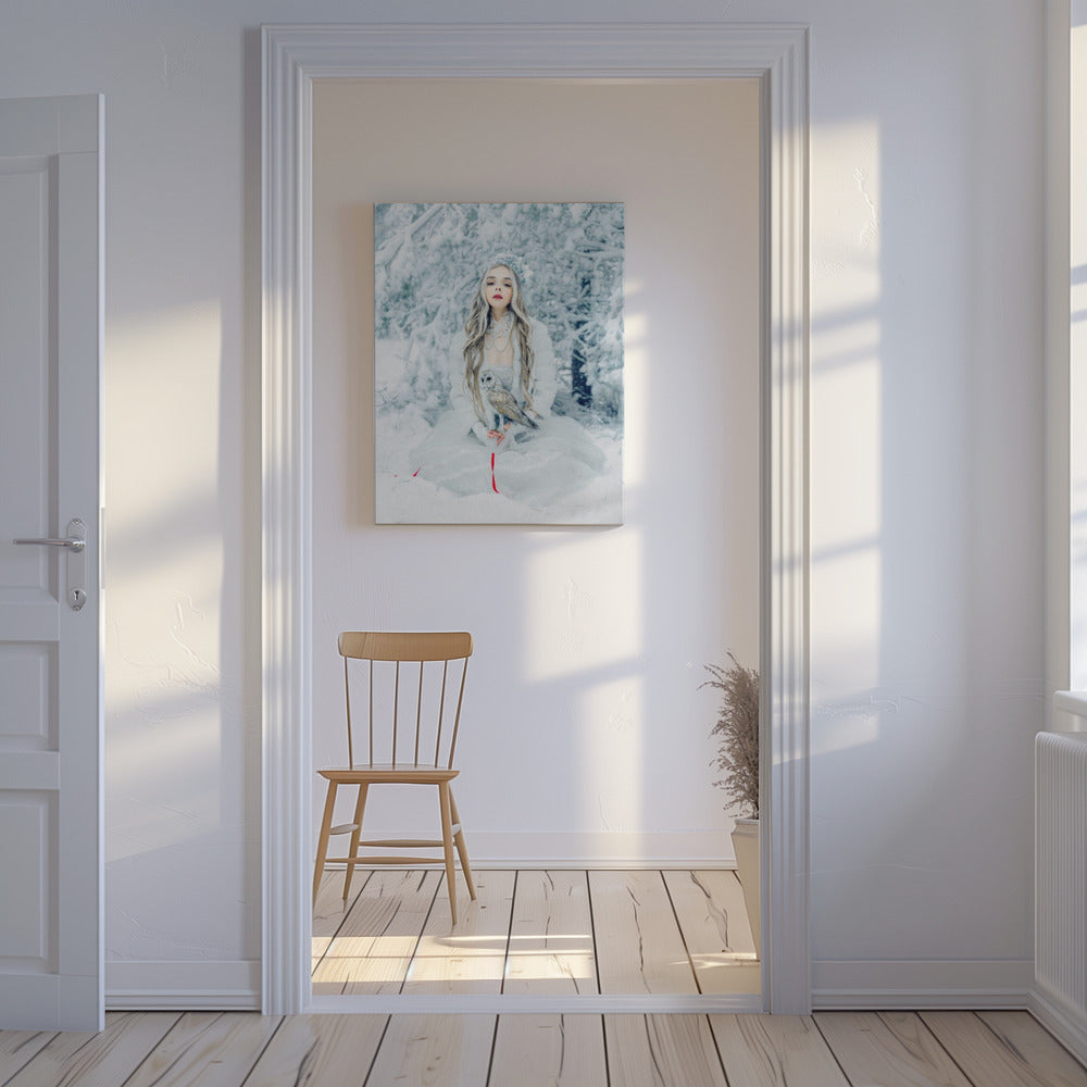 Schneebedeckte Gelassenheit | Leinwand-Bilder
