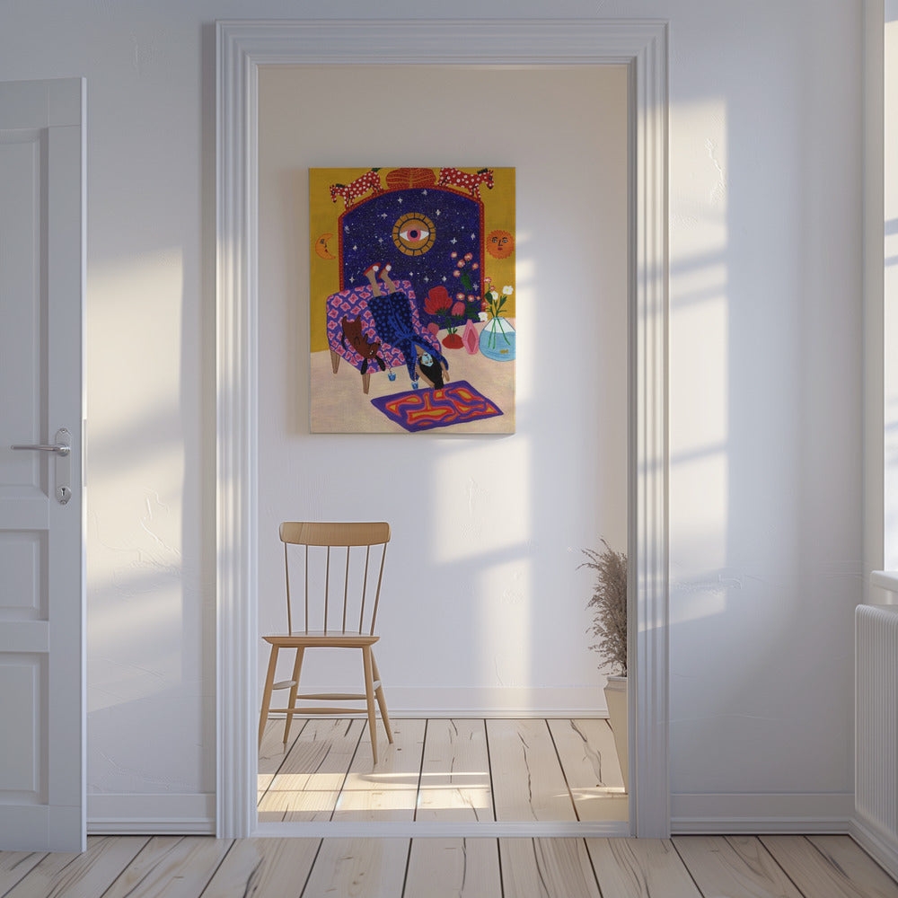 Freier Tag im Büro | Leinwand-Bilder