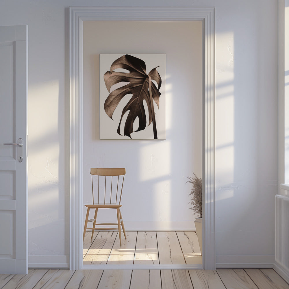 Monstera Gold | Leinwand-Bilder