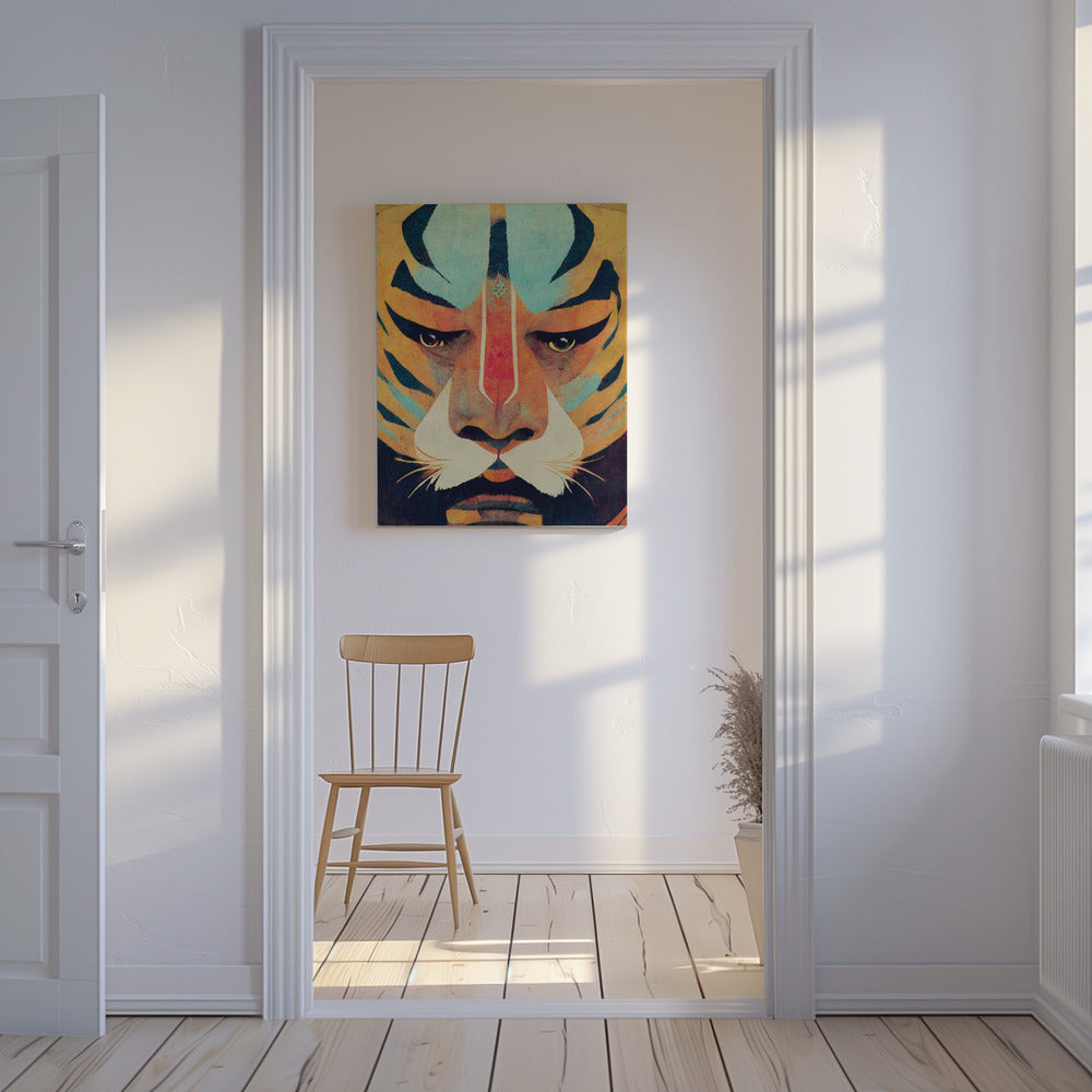 Tigre fort | Tableaux sur Toile