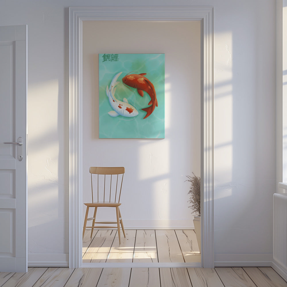 Koi Love | Canvas