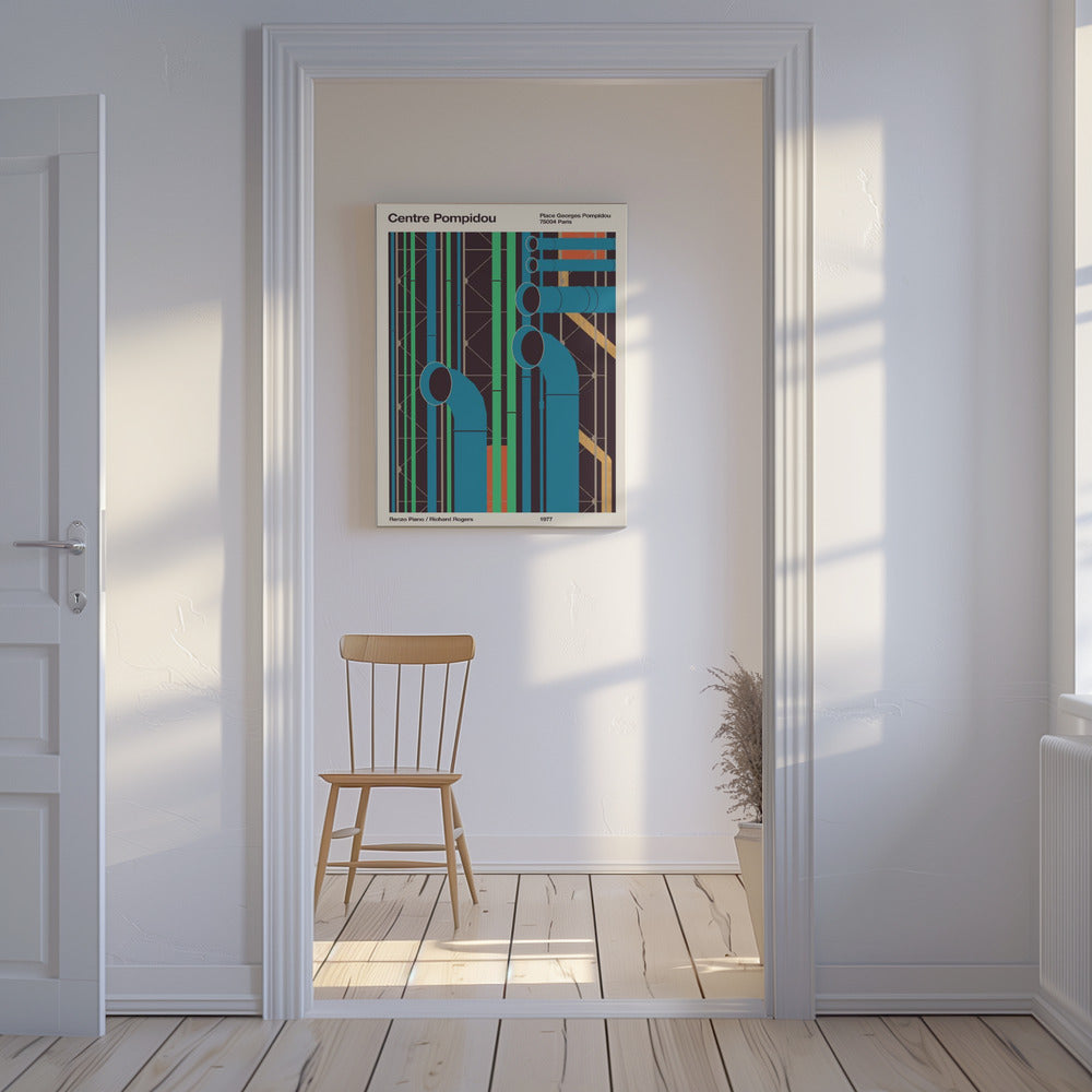 Pompidou | Canvas