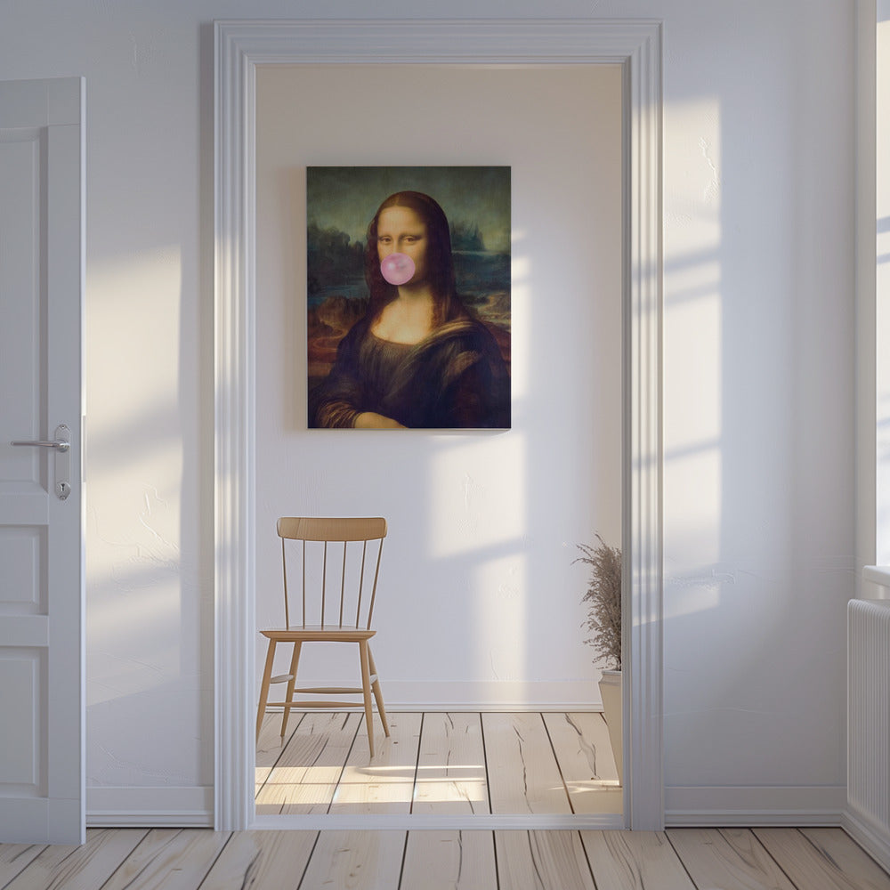 Mona Lisa Bubbelgum | Canvas