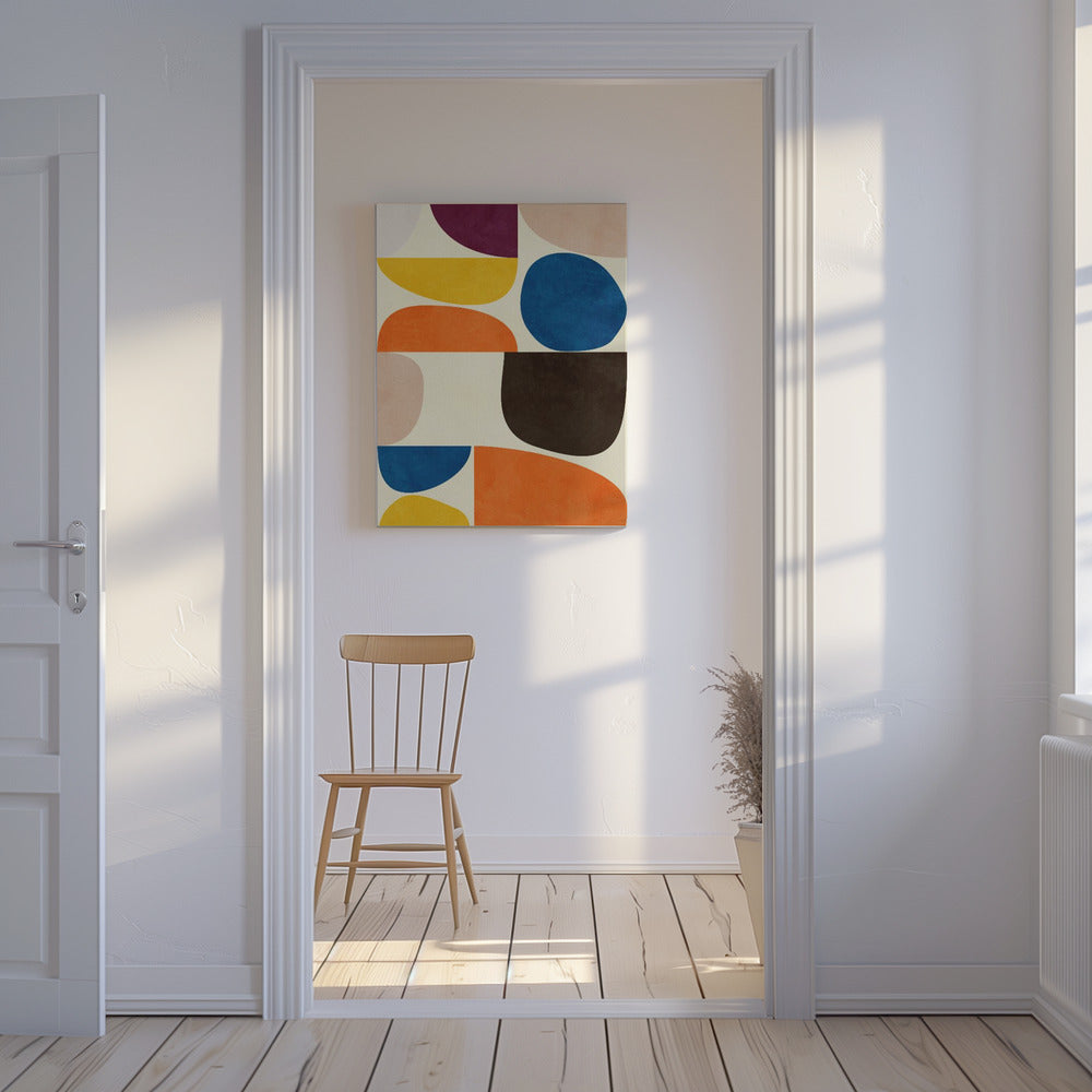 Vivid Bauhaus | Leinwand-Bilder