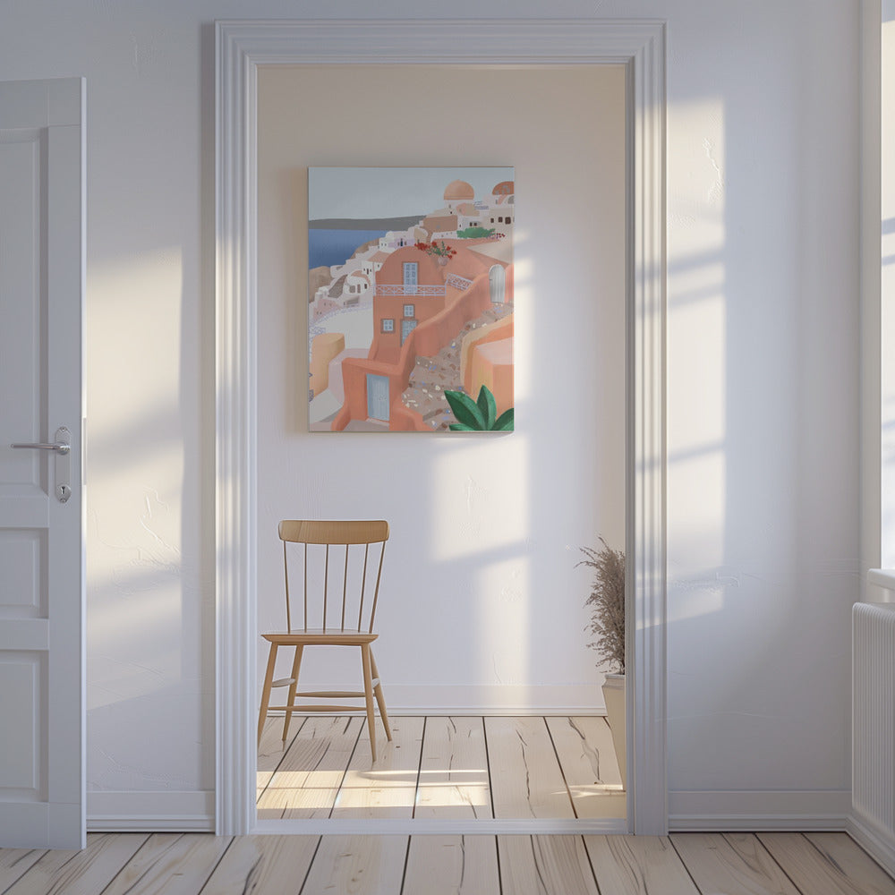 Santorini, Kreikka | Canvastaulut