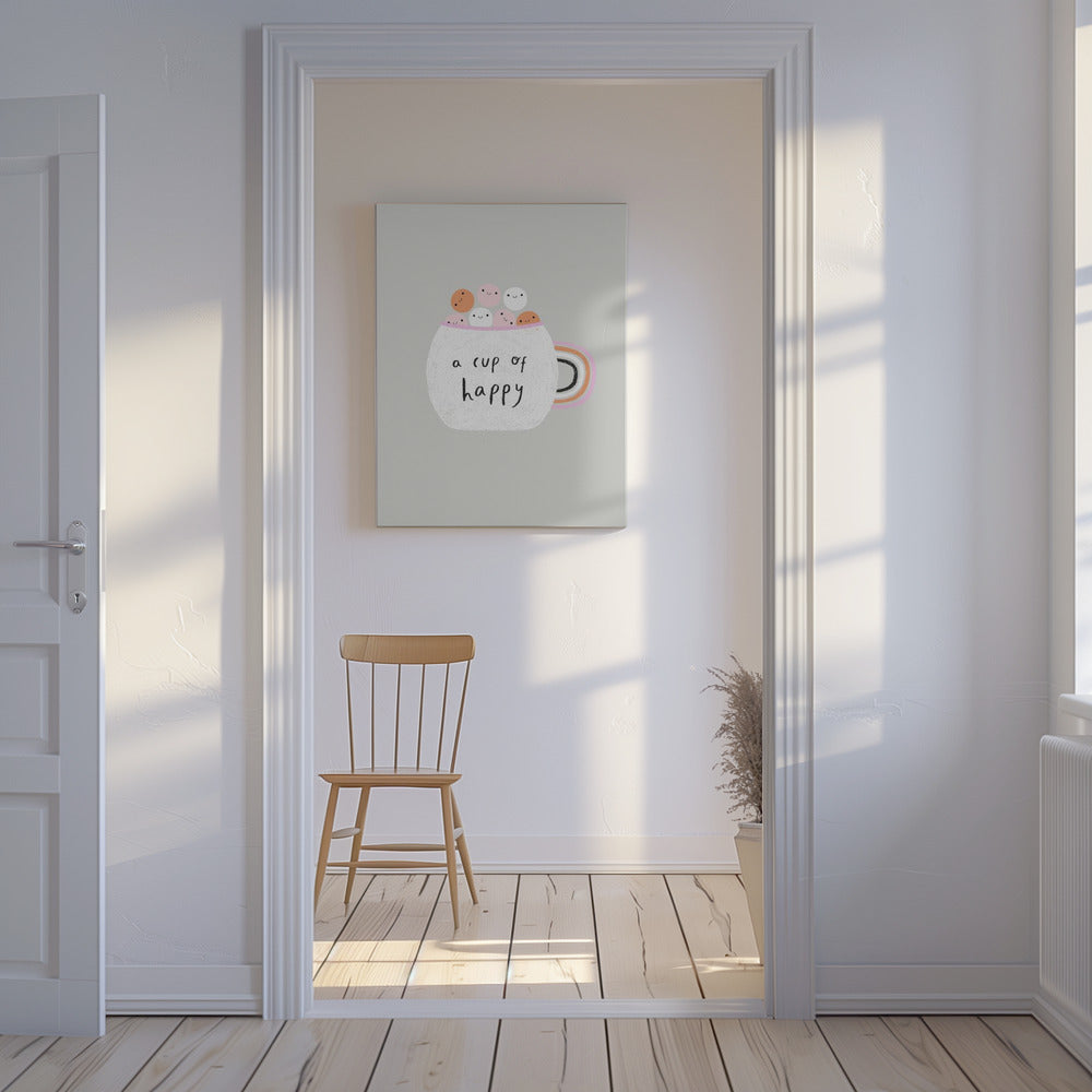A Cup of Happy | Canvas