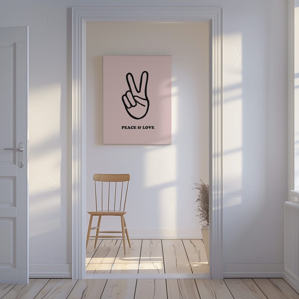 Peace & Love | Canvas