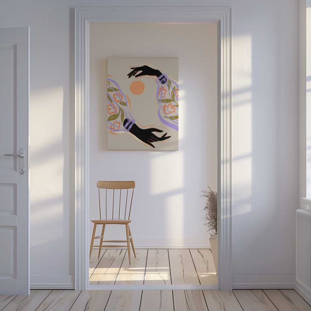 Umarme die Sonne | Leinwand-Bilder