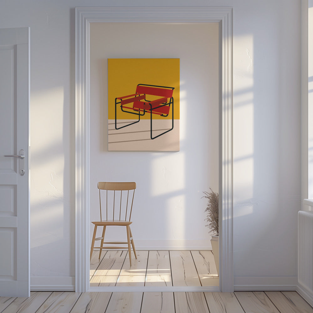 Silla Wassily Marcel Breuer | Impresiones en Lienzo