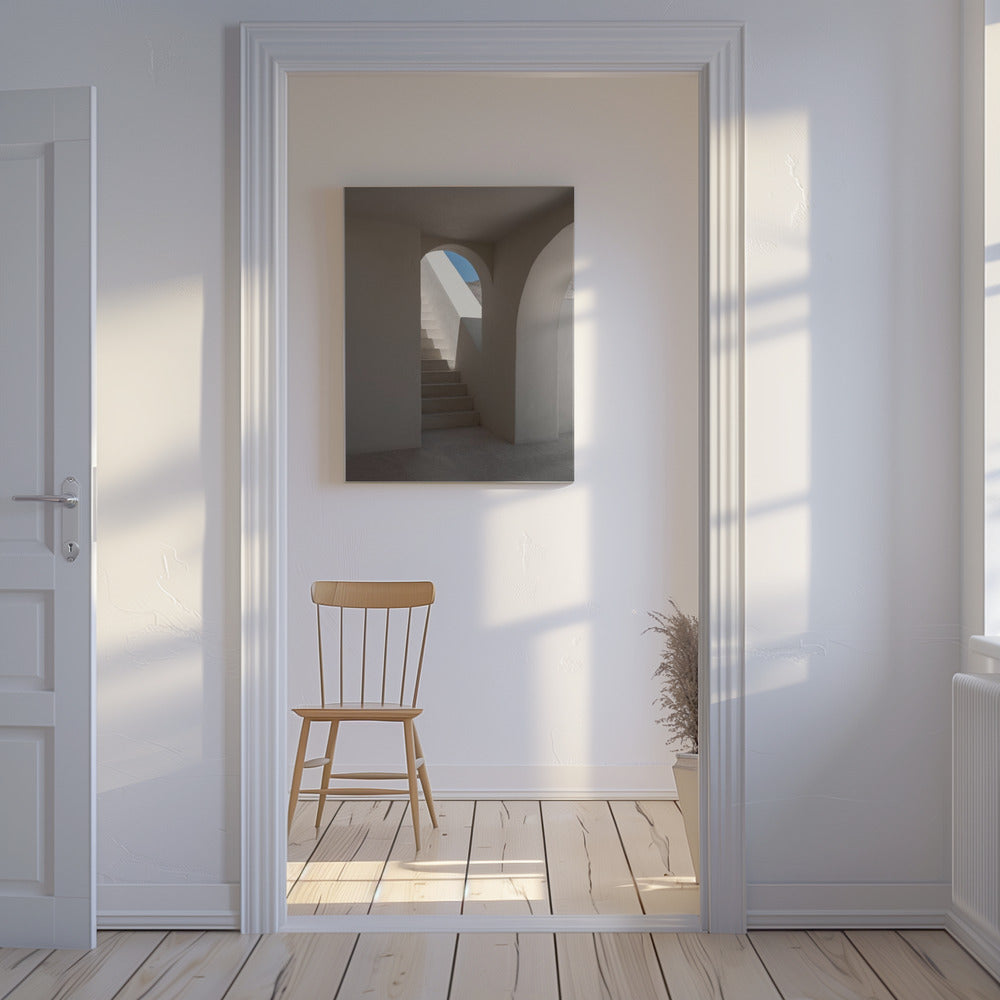 Stairway to Ocean Views | Canvas