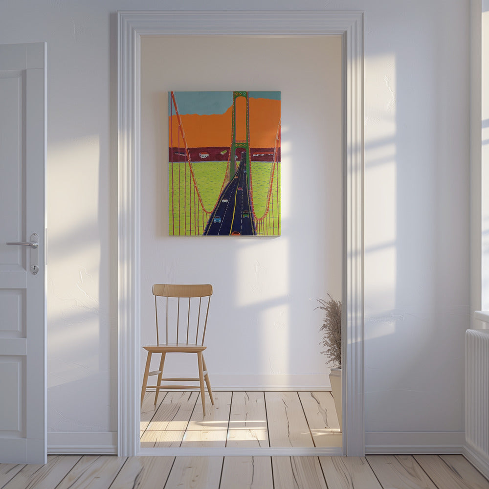 Pont Mackinac | Tableaux sur Toile