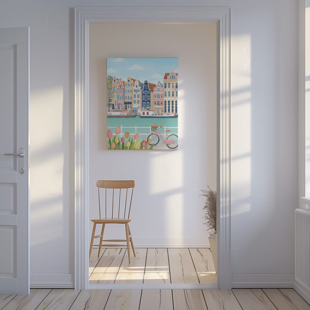 Amsterdamin kaupunki | Canvastaulut