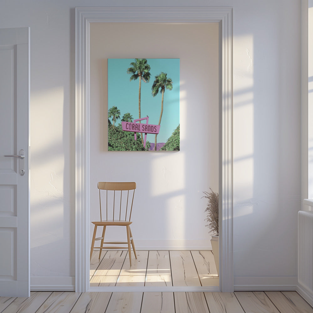 Retro Paradis Vibes | Lærredsbilleder