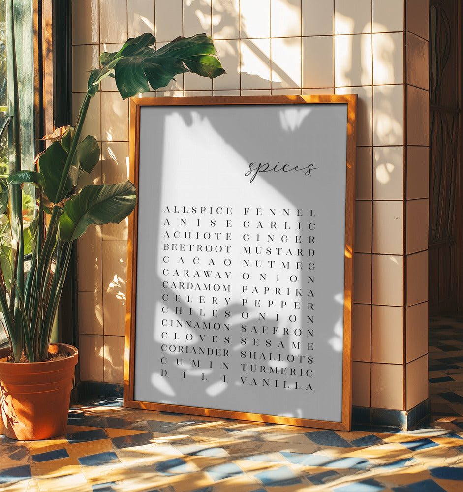 List of spices | Poster