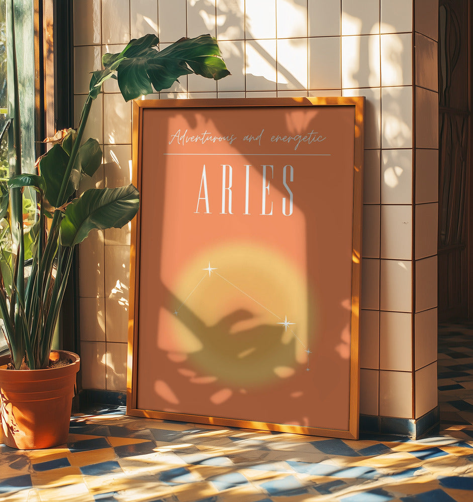 Aries Zodiac Print Art | Poster