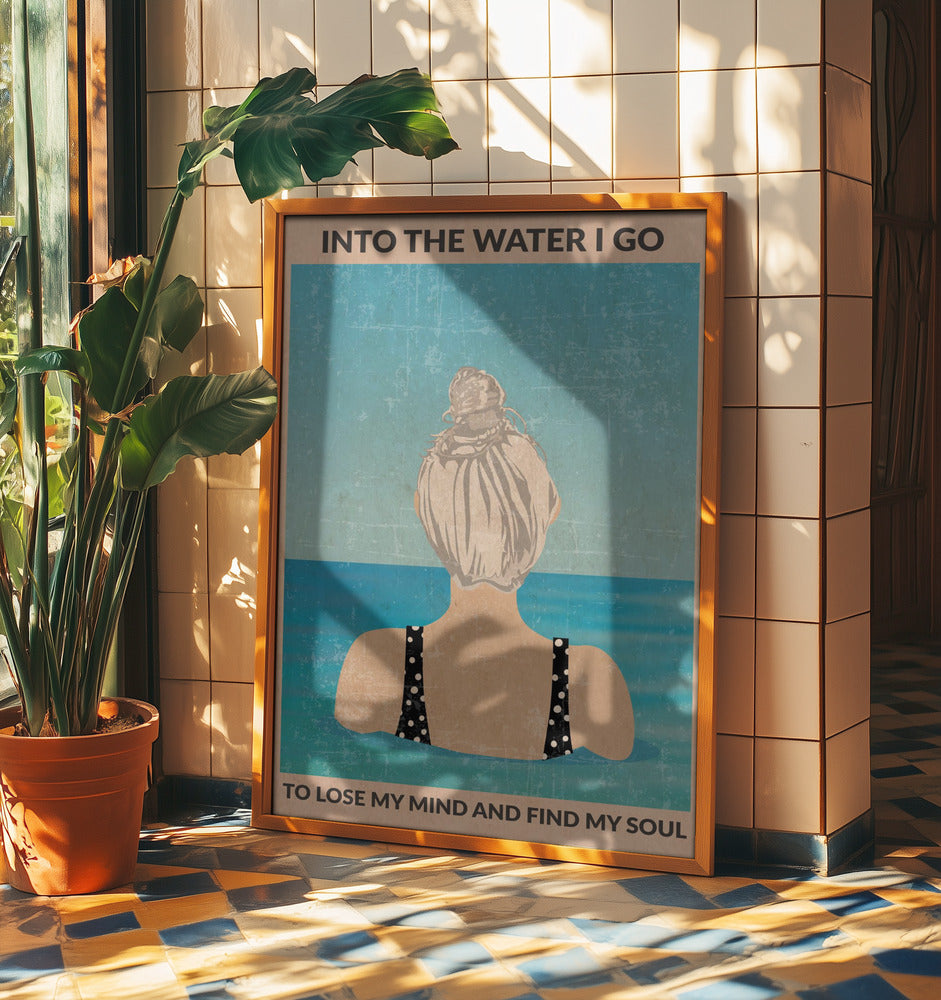 En el agua (plata) | Posters - Impresiones de Arte