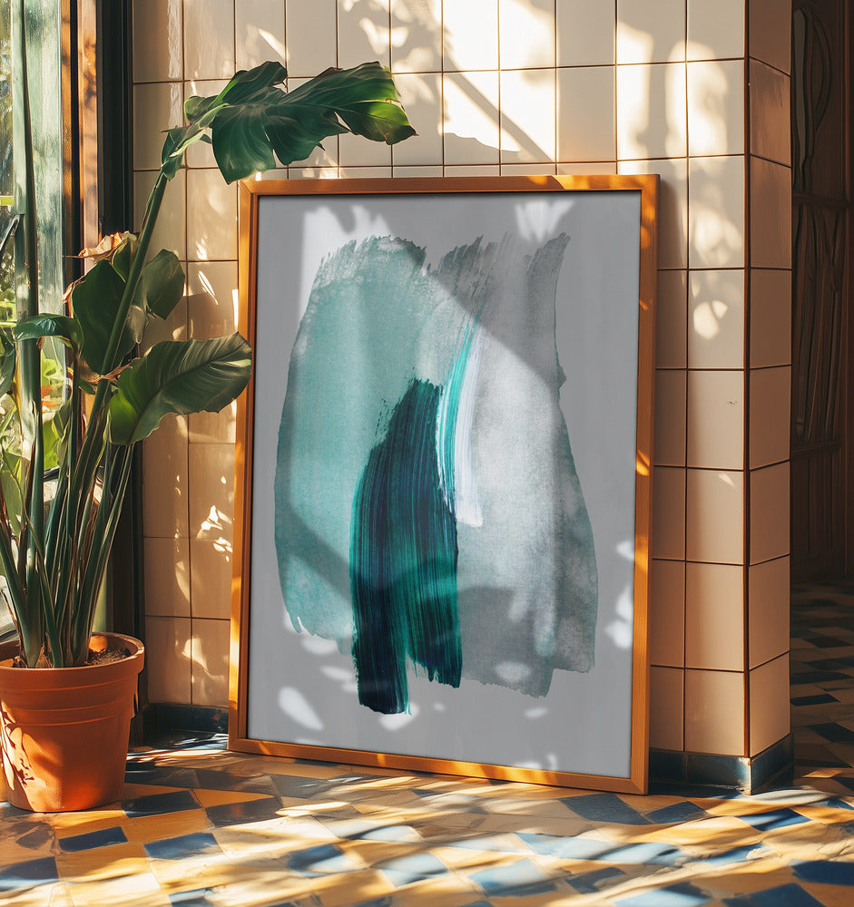 Abstract Brush Strokes 19 | Poster