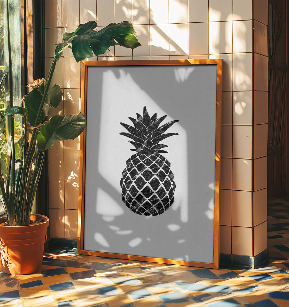 Marble Pineapple | Poster