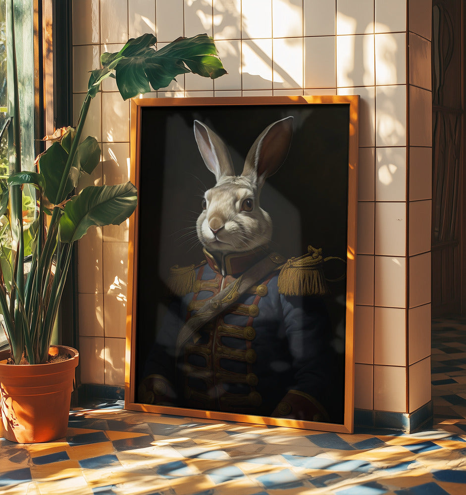 Rabbit In Costume 1 | Poster