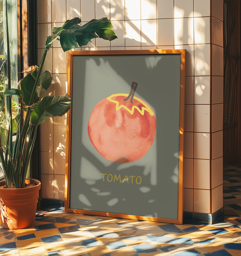 Tomato in Green | Poster
