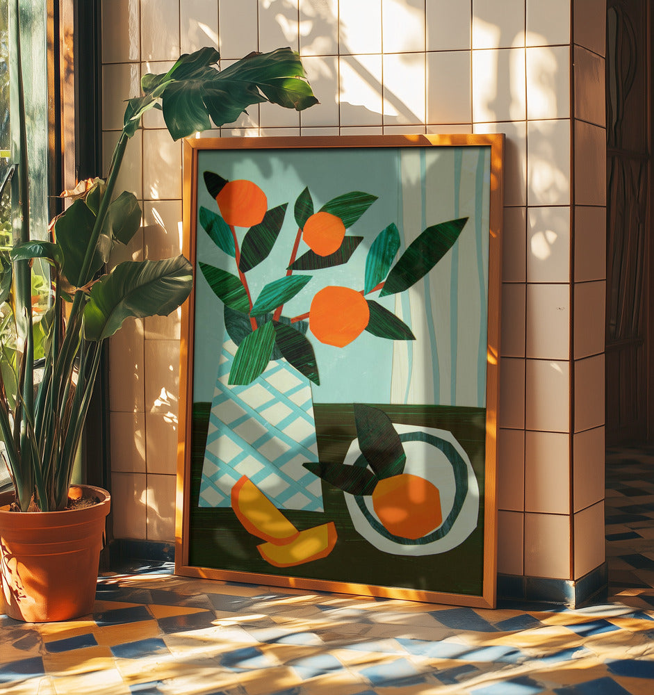 Citrus Morning Still Life II | Poster