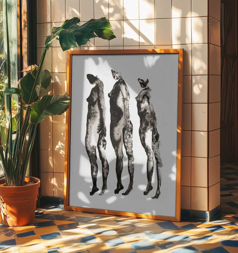 Figurstudie 3x | Poster