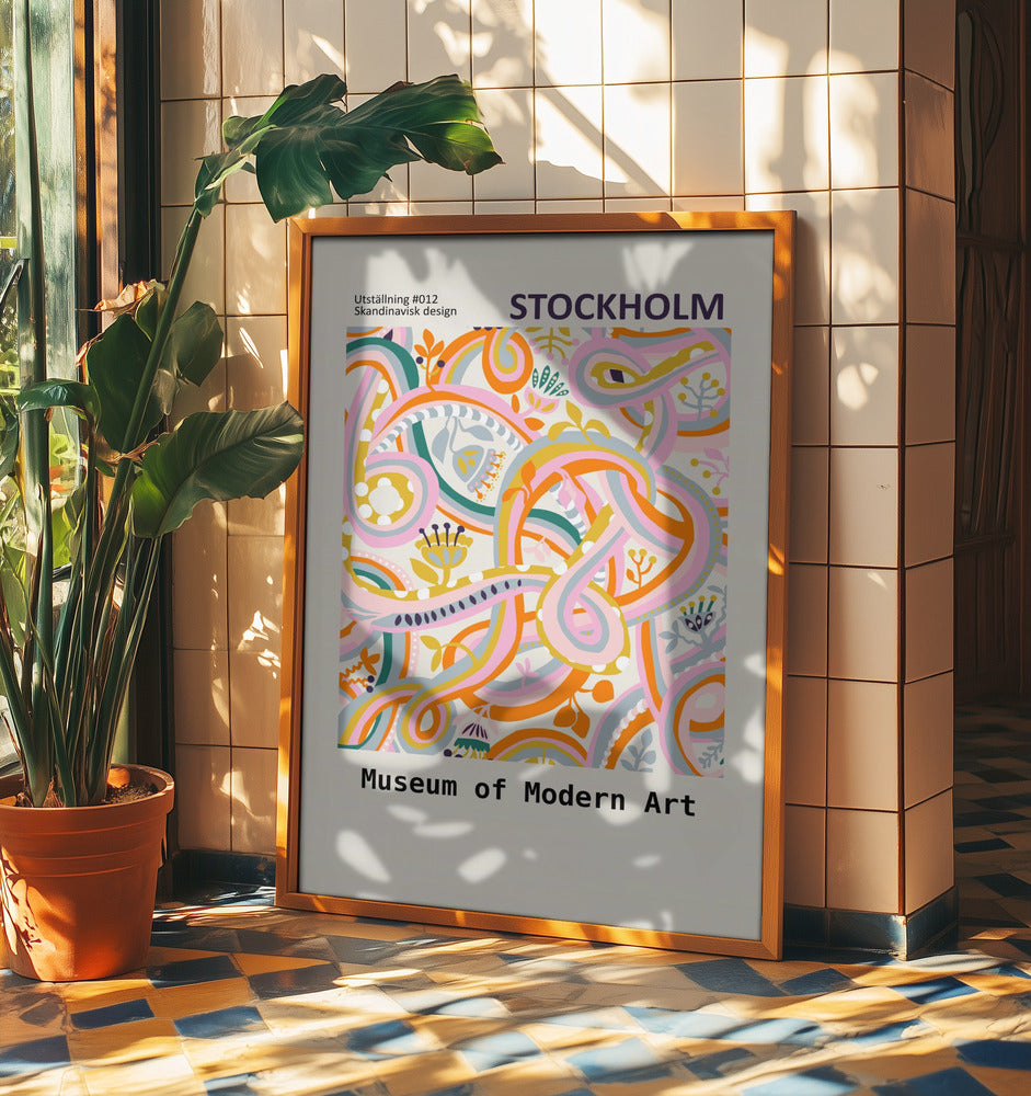 Botanische Dopamin-Ausstellung Stockholm | Poster