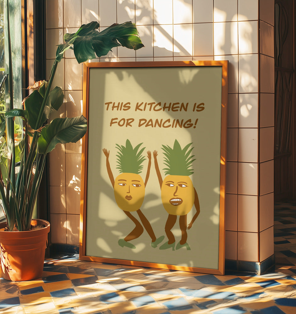 Tanzende Ananas | Poster