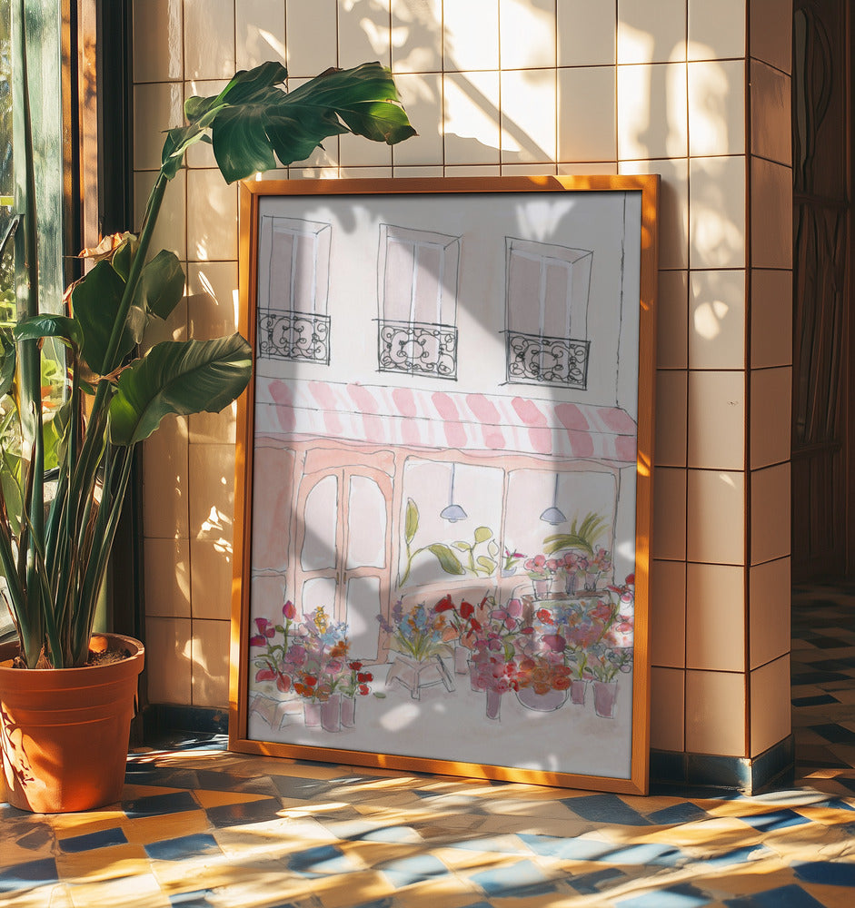 Pink Flower Shop | Poster