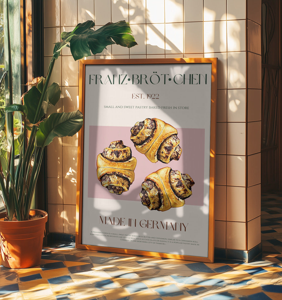 German Pastries Delight | Poster
